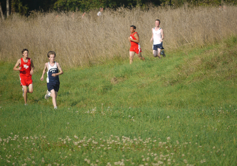 About 1 mile into a 3.2 mile event