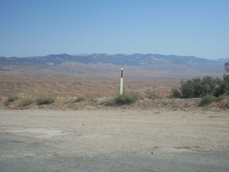 A glimpse of the Mojave Desert.