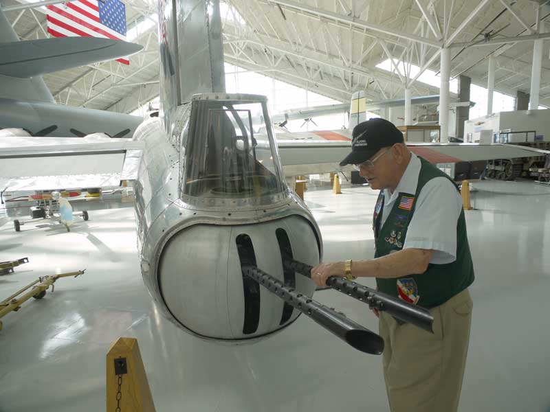 The Tail Gun of the B-17