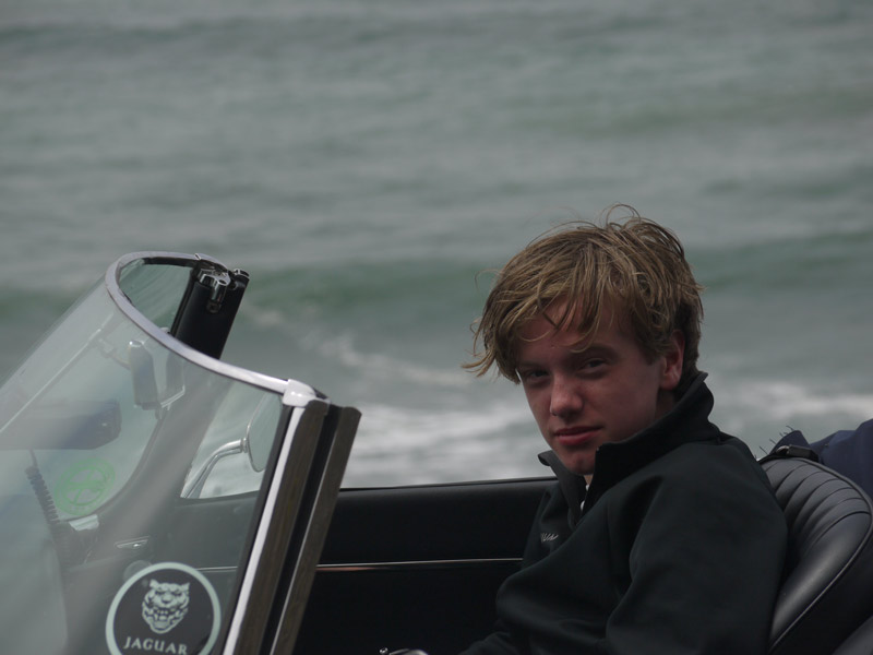 Age 15. Looking studly on the Pacific Coast Highway.