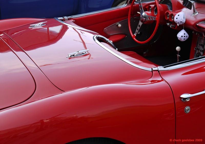 18. Red Corvette.