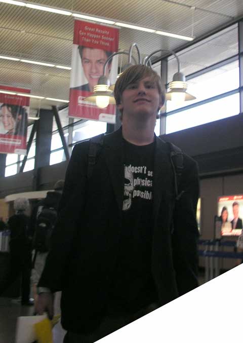 chris at Sea-Tac