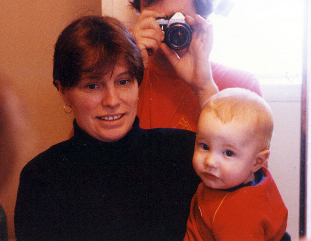 The whole family, circa 1990-1.